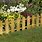 Low Garden Fence Edging