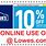 Lowes 10% Off Coupon