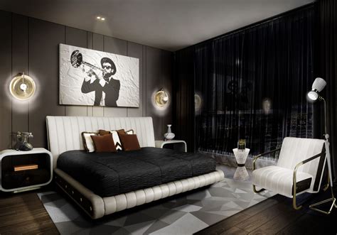 Luxury Black Bedroom