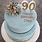 Male 90th Birthday Cake