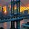Manhattan Bridge Sunset
