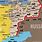 Map of Ukraine Battle Lines