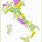 Mappa Province Italia