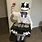 Marshmallow DJ Head Costume