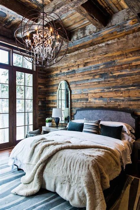 Master Bedrooms Rustic Decorating