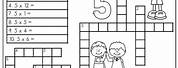Math Multiplication Puzzles Printable