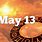 May-13 Zodiac Sign