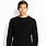 Men's Black Cable Knit Sweater