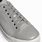 Men's Gray Leather Sneakers