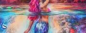 Mermaid Art Painting
