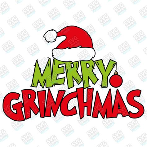 Merry Grinchmas SVG