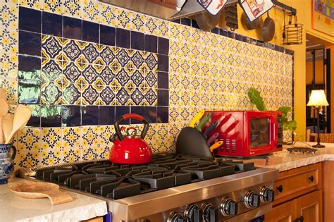 Mexican Tile Kitchen Backsplash