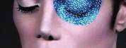Michael Jackson in Blue Eye Makeup