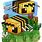 Minecraft Bee Drawing Easy