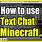 Minecraft Chat Commands