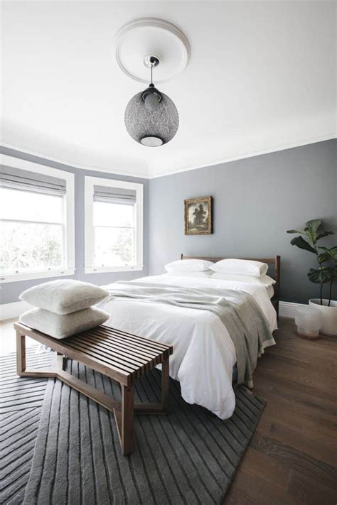 Minimalist Grey Bedroom