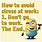 Minion Quotes About Work Stress