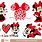 Minnie Mouse Valentine SVG