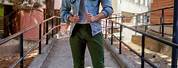Mint Green Pants Outfit Ideas for Men