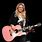 Miranda Lambert Pink Guitar