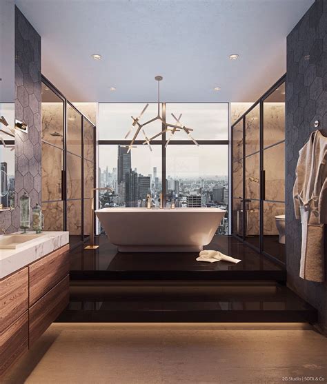 Modern Apartment Bathroom