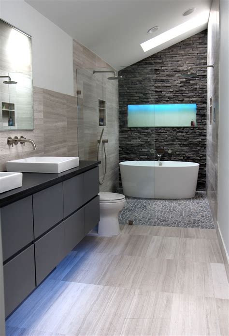 Modern Grey Bathroom Designs