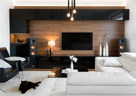 Modern Living Room with TV