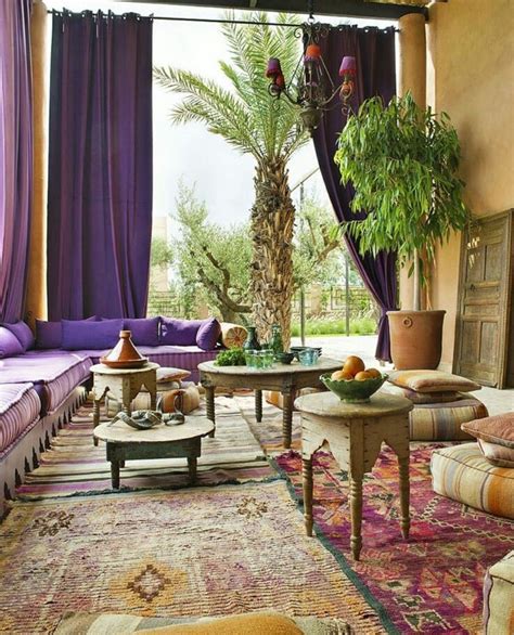 Moroccan Bohemian Living Room