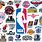 NBA Sports Teams Logos