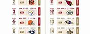 NFL Football Schedule Week 5