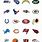 NFL Team Symbols