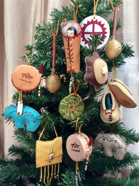 Native American Christmas Ornaments