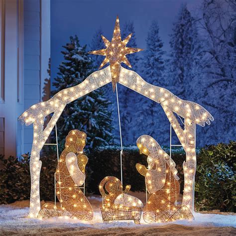 Nativity Outdoor Christmas Decorations