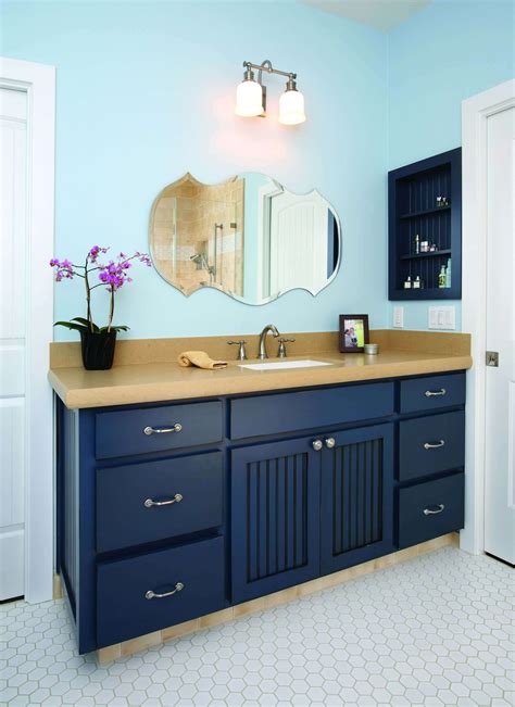 Navy Blue Bathroom Vanities