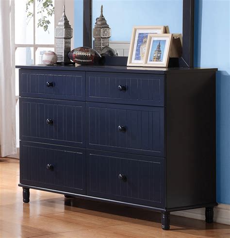 Navy Blue Bedroom Dresser