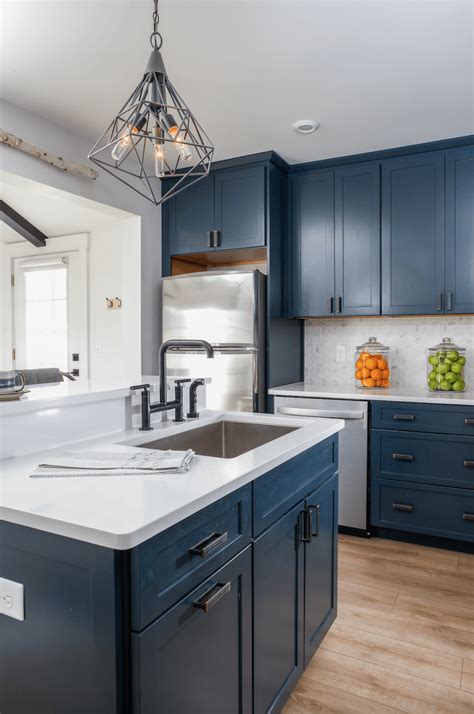 Navy Blue Kitchen Cabinets Ideas