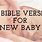 New Baby Bible Verses