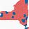 New York State 2016 Election Map