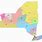 New York State Voting District Map