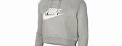 Nike Cropped Grey Hoodie