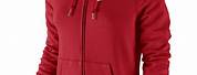 Nike Hoodies for Women Red