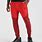 Nike Tech Fleece Pants Red