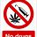No Drugs Signs Free