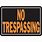 No Trespassing Logo
