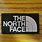 North Face Iron On Patch