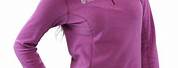 North Face Light Purple Fleece Quarter Zip