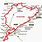 Nurburgring F1 Track Map