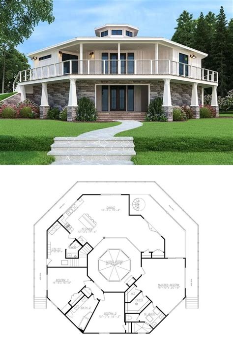 Octagon House Plans