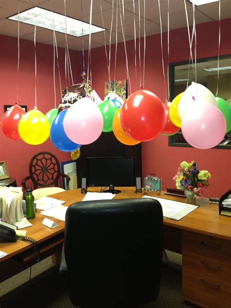 Office Birthday Decor Ideas