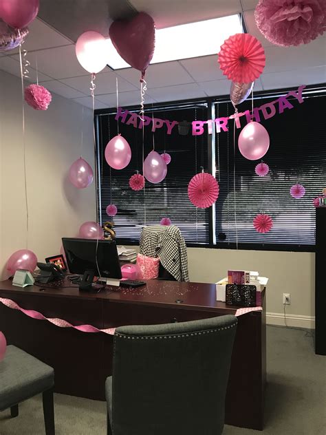 Office Birthday Ideas for Boss